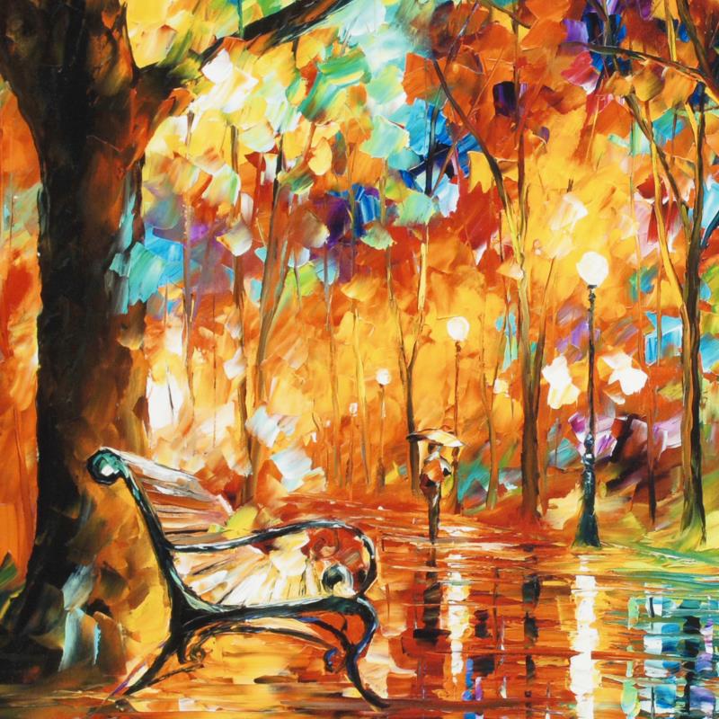 "Burst Of Autumn" Expressionism - Leonid Afremov Gallery - 169694 ...