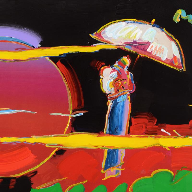 "Umbrella Man" - Peter Max Gallery - 227537 | Qart.com