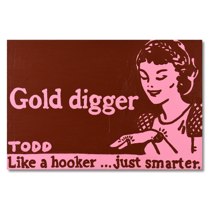 Todd Goldman gold Digger Limited Edition 