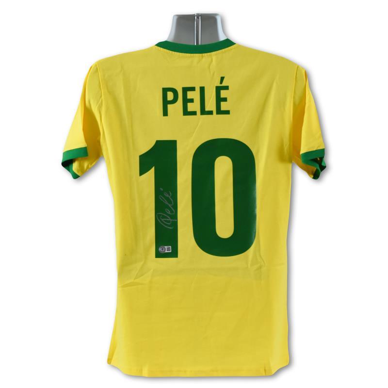 Brazil Iconic 10 Pele Replica Jersey Shirt 